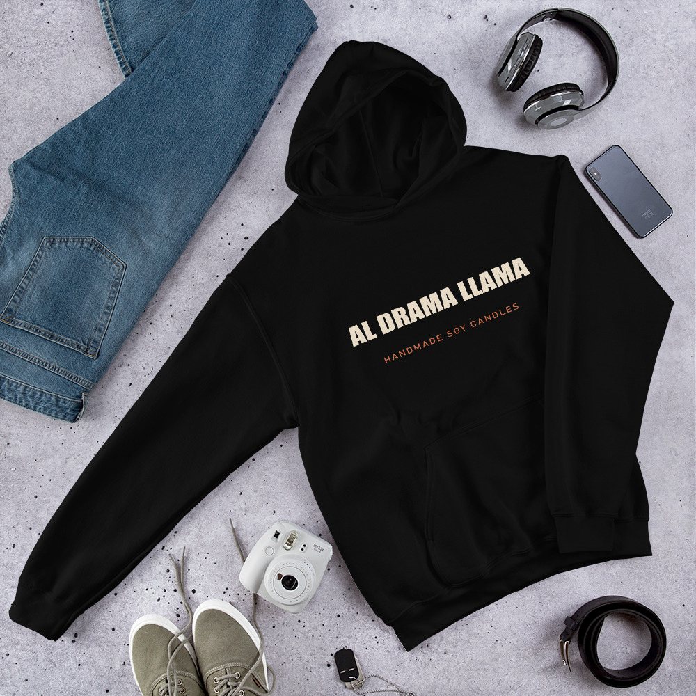 Al Drama Llama Wordmark Hoodie
