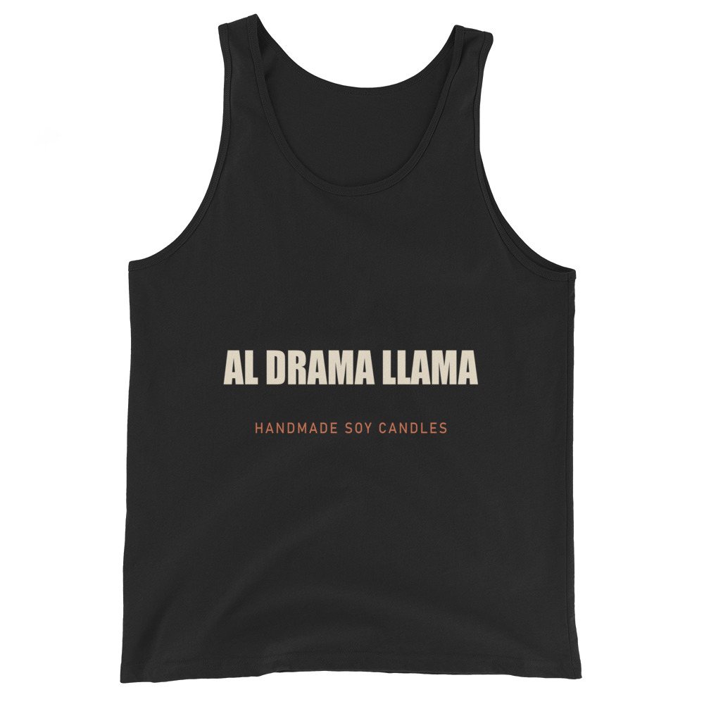 Al Drama Llama Wordmark Tank