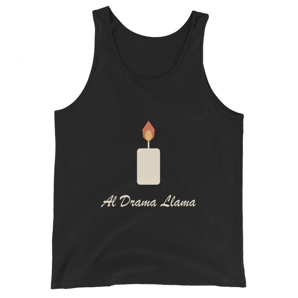Al Drama Llama Candle Tank