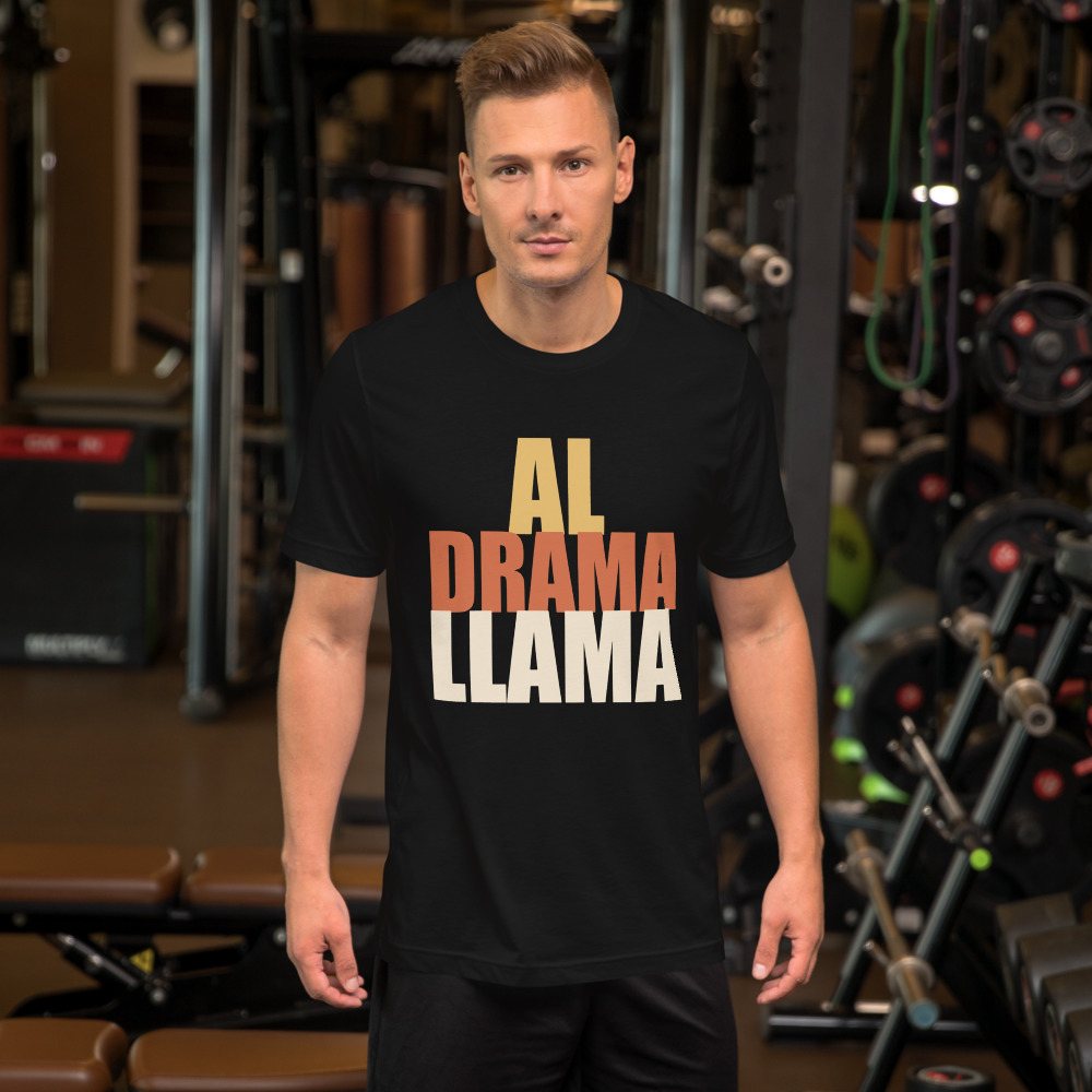 Al Drama Llama Stacked Tee