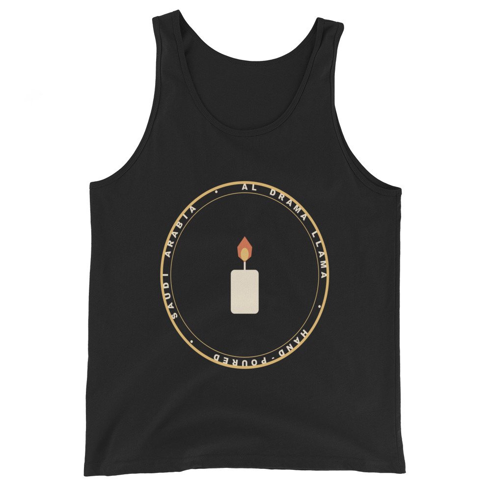 Al Drama Llama Badge Tank