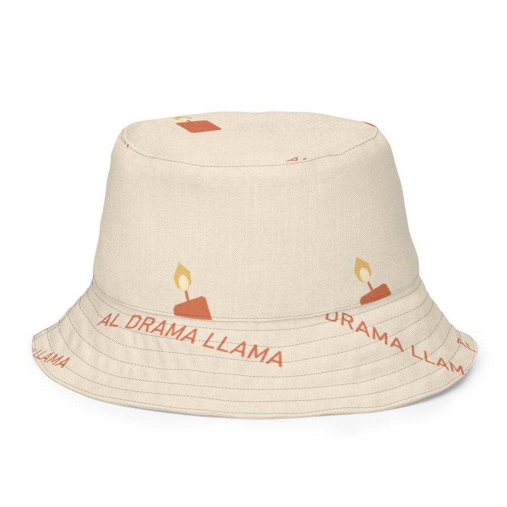 Al Drama Llama Candles Bucket Hat