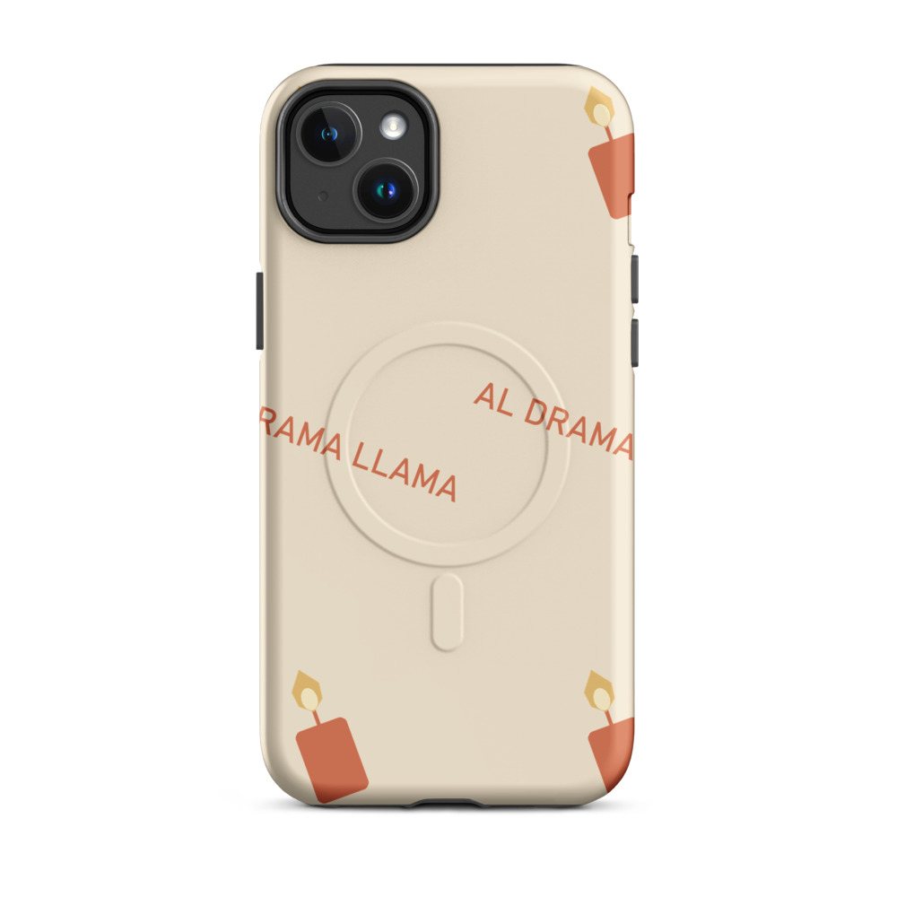 Al Drama Llama Candles Phone Case Front