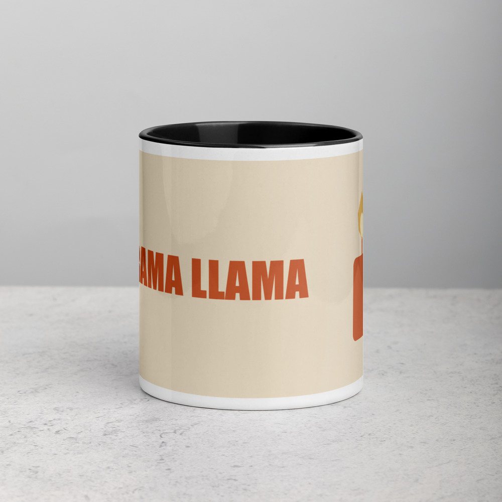 Al Drama Llama Mug Front