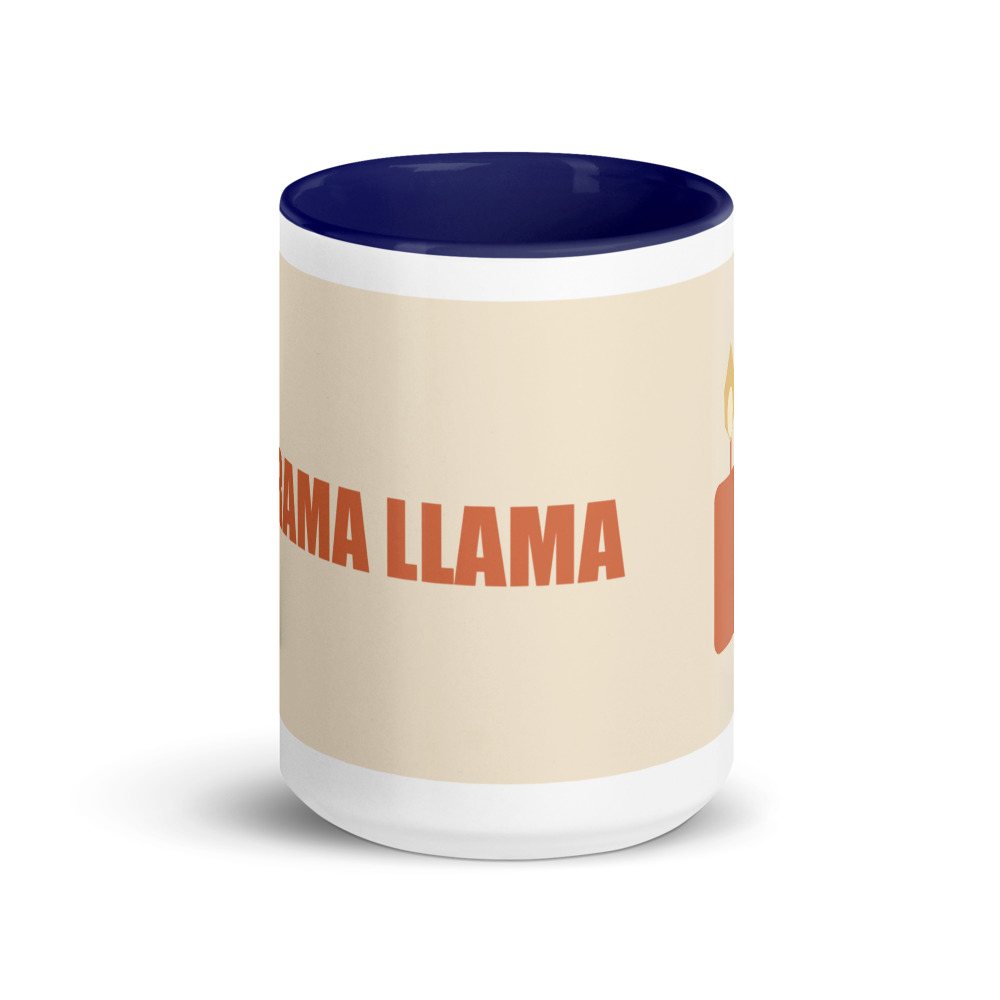 Al Drama Llama Mug Front