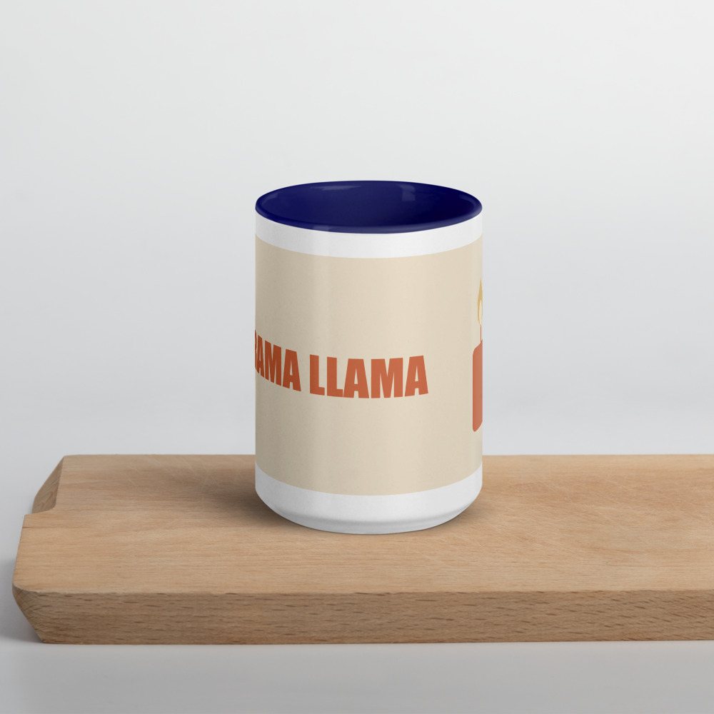 Al Drama Llama Mug Front