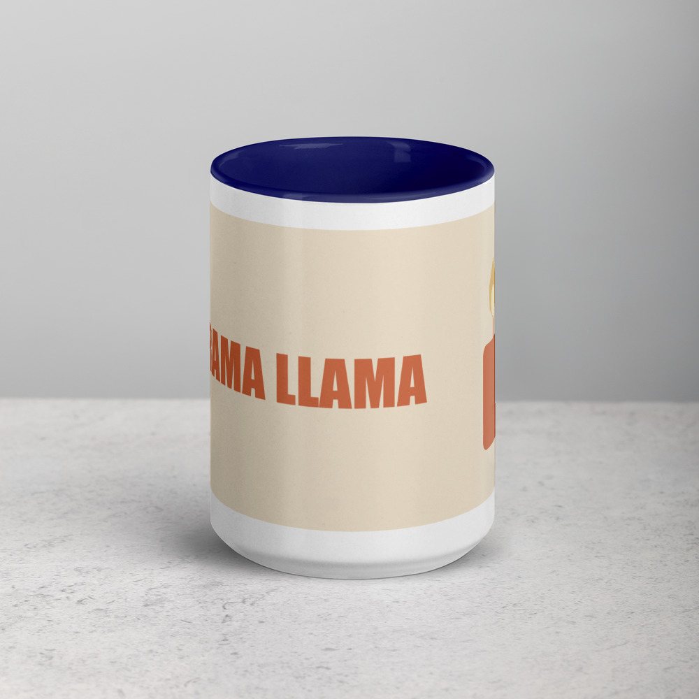 Al Drama Llama Mug Front