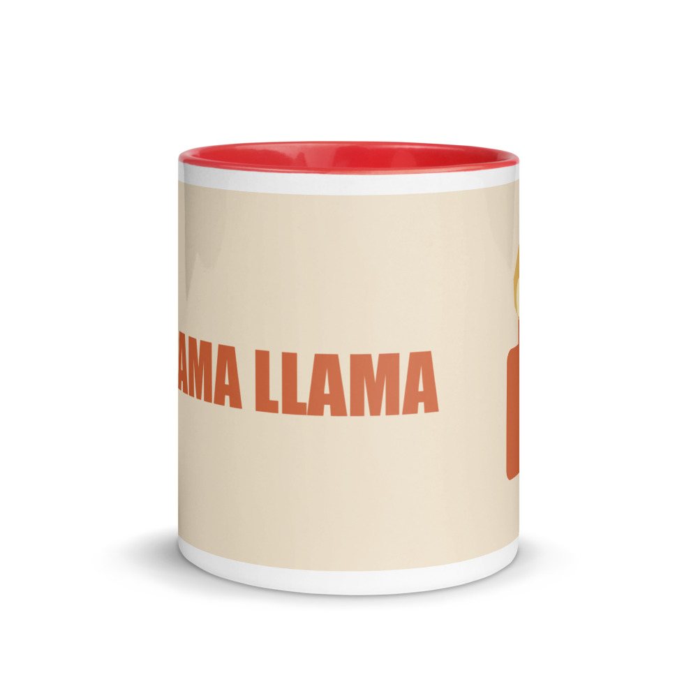 Al Drama Llama Mug Front