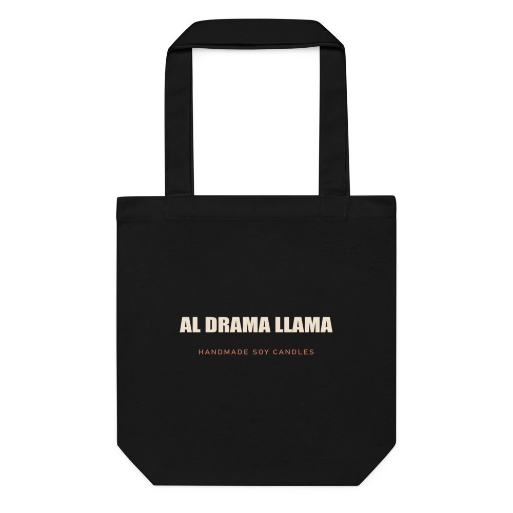 Al Drama Llama Wordmark Tote Bag
