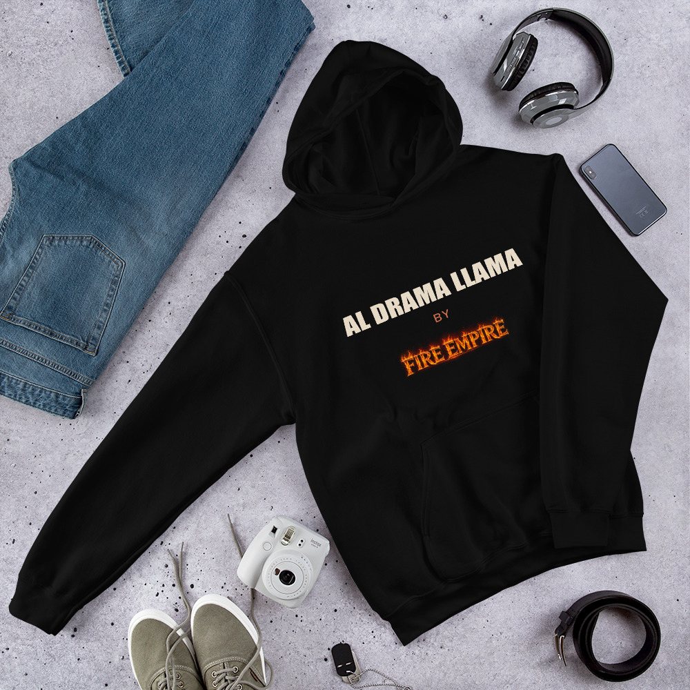 Al Drama Llama By Fire Empire Hoodie