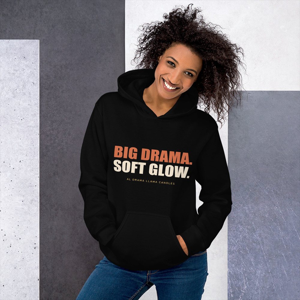 Al Drama Llama Big Drama Hoodie Front