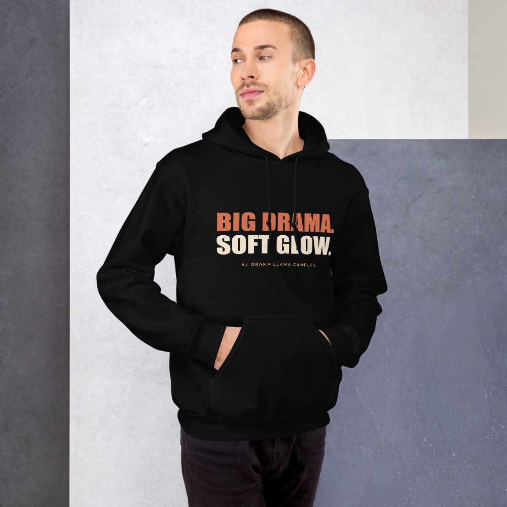 Al Drama Llama Big Drama Hoodie Front