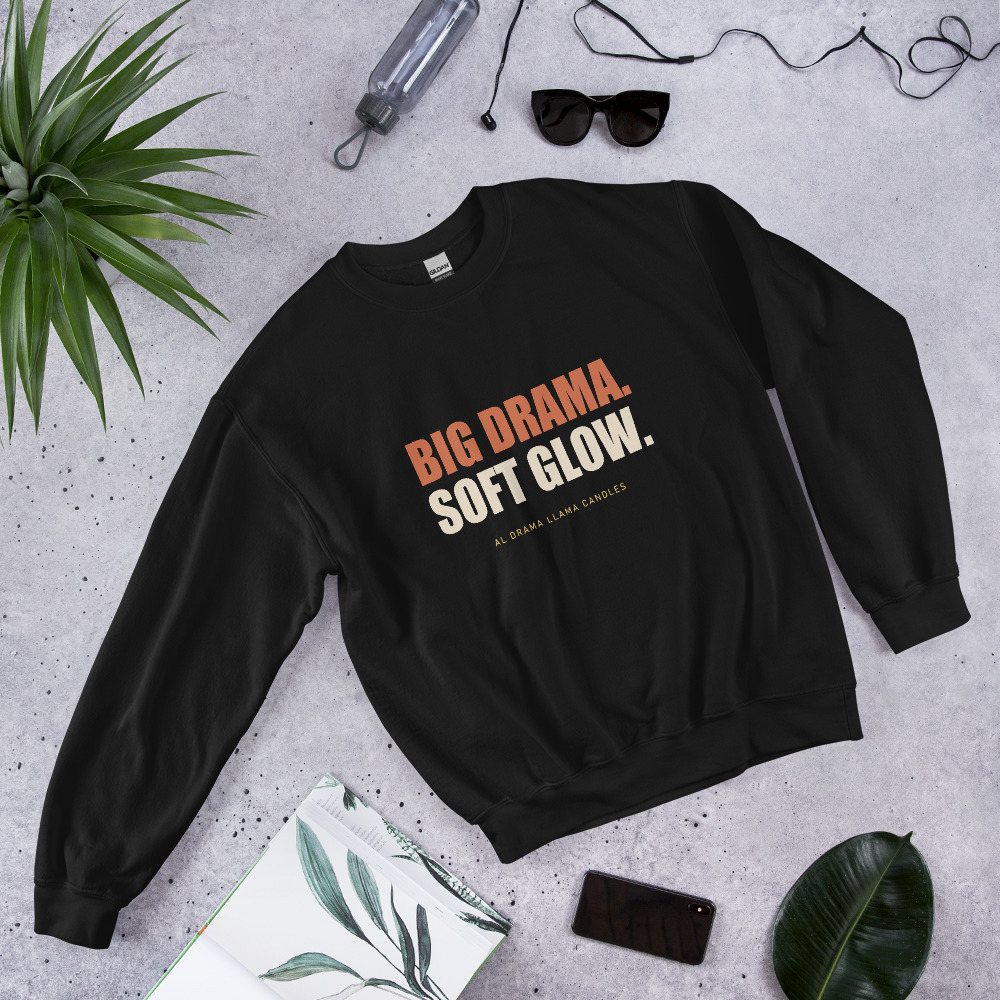 Al Drama Llama Big Drama Sweatshirt