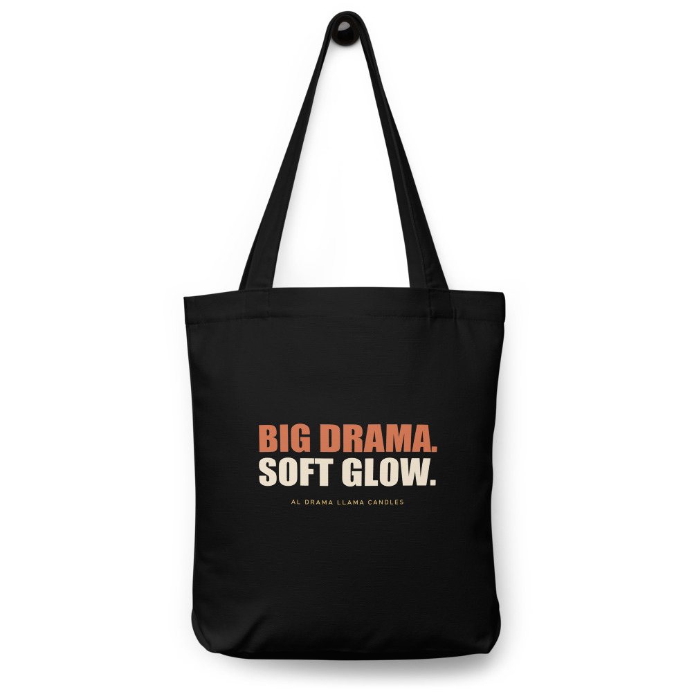 Al Drama Llama Big Drama Tote Bag Front
