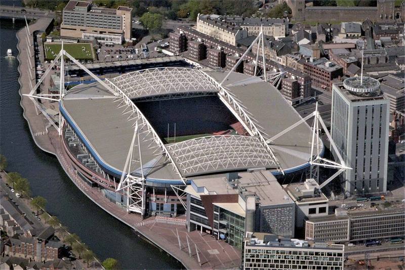 Principality Stadium in Cardiff, where Oasis played their first reunion show in 2025