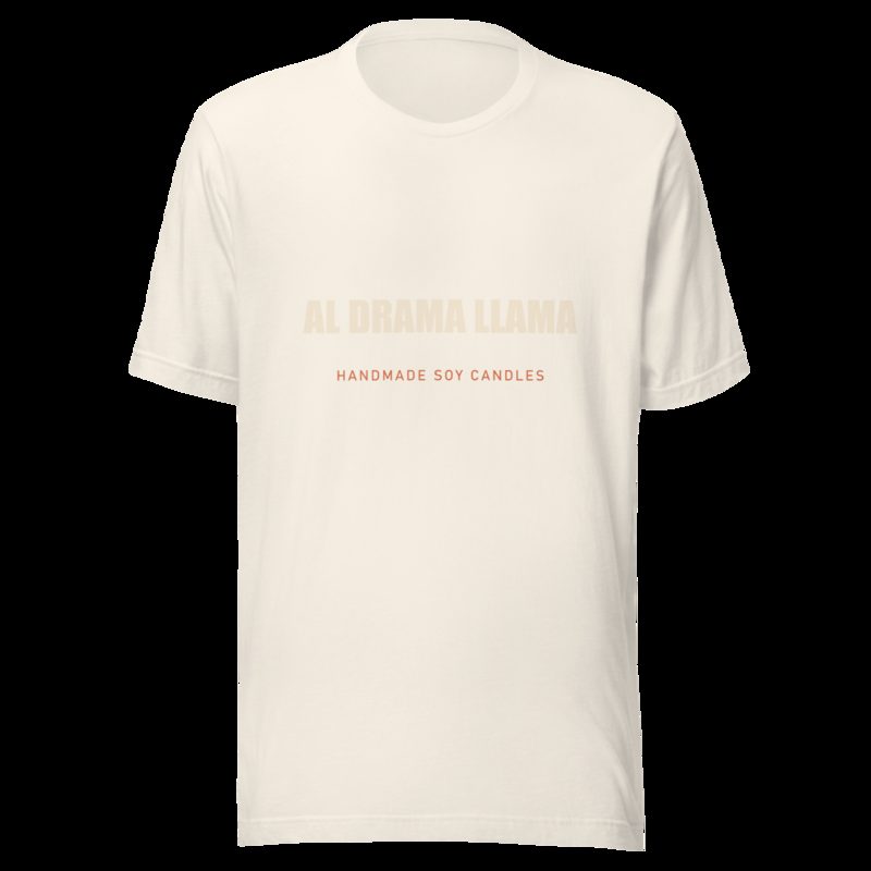 Al Drama Llama Wordmark Tee Vintage White