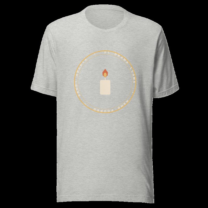 Al Drama Llama Badge Tee Athletic Heather
