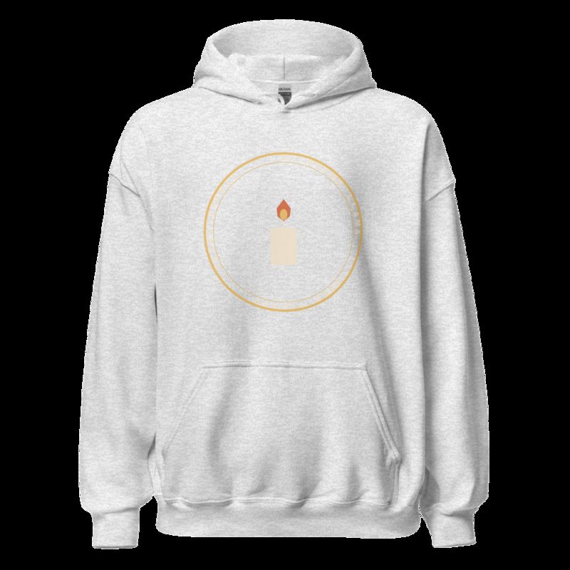 Al Drama Llama Badge Hoodie Ash