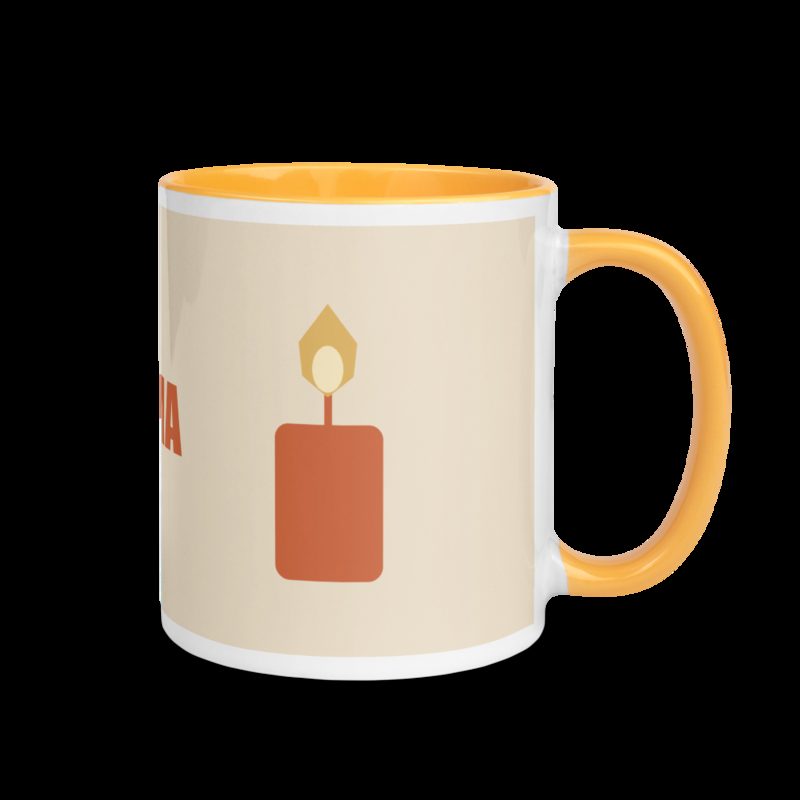 Al Drama Llama Mug Golden Yellow