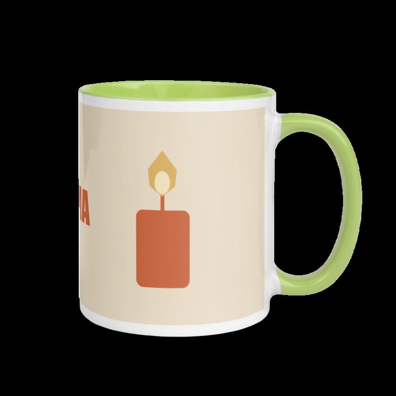 Al Drama Llama Mug Green