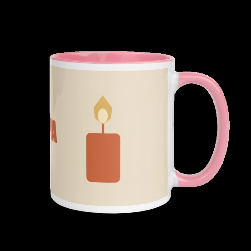 Al Drama Llama Mug Pink