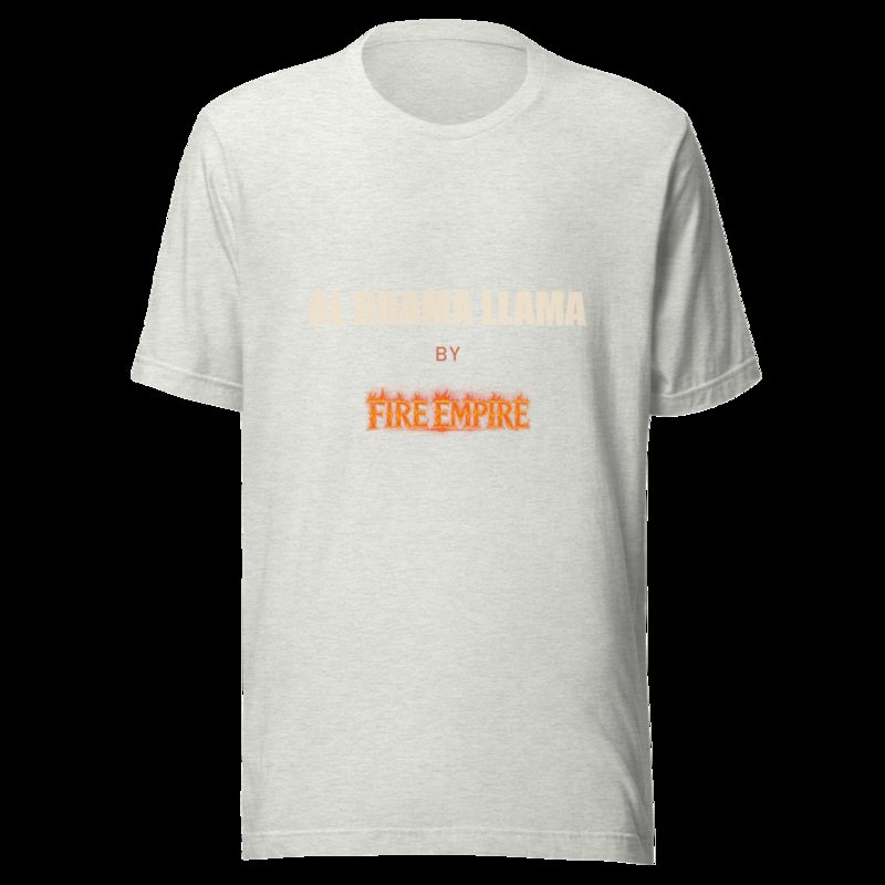 Al Drama Llama By Fire Empire Tee Ash