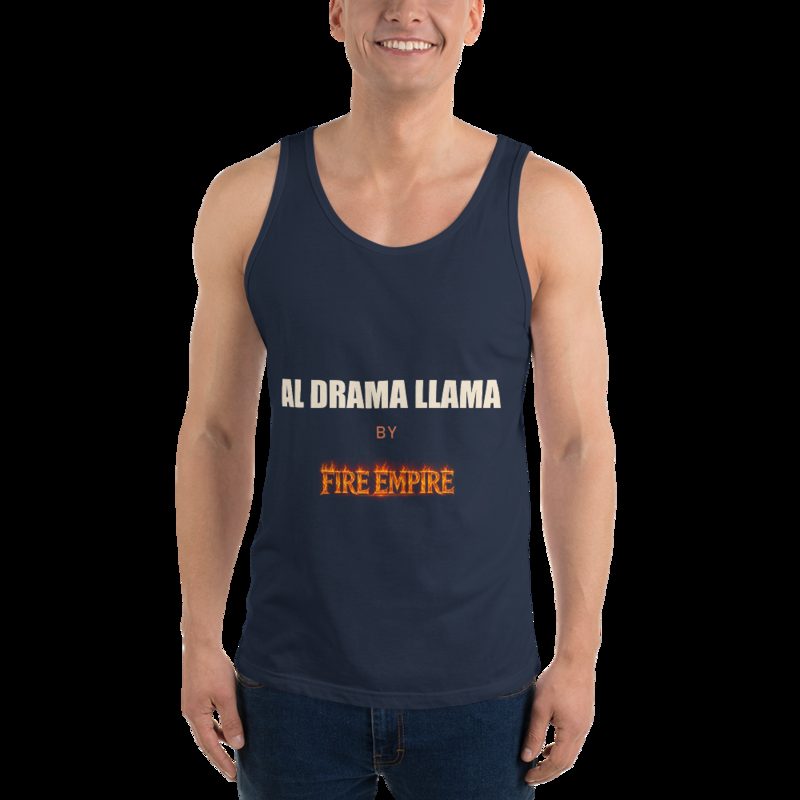 Al Drama Llama By Fire Empire Tank Navy
