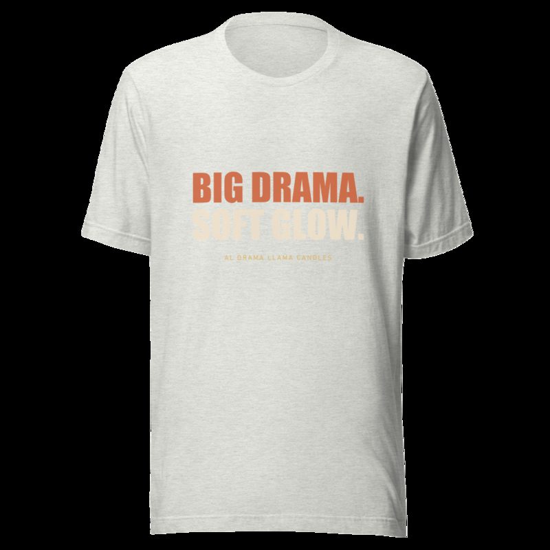 Al Drama Llama Big Drama Tee Ash