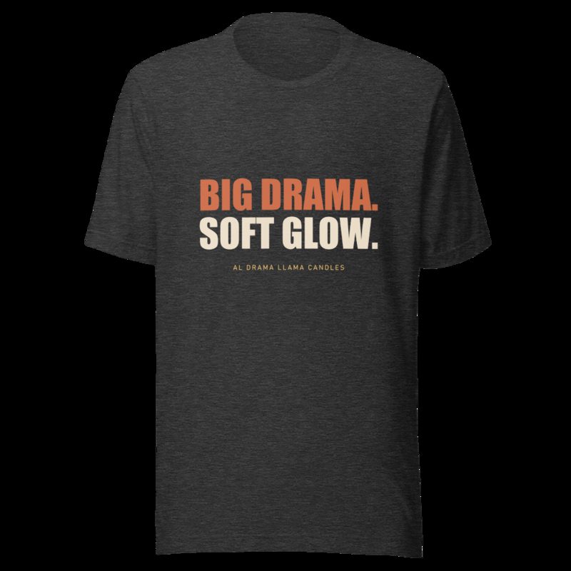Al Drama Llama Big Drama Tee Dark Grey Heather