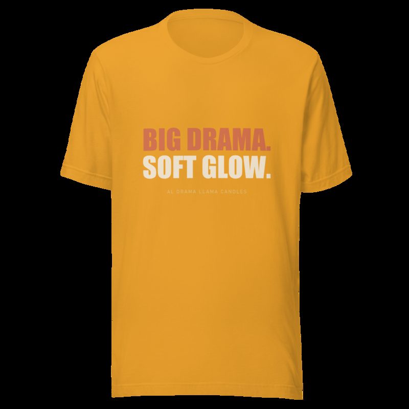 Al Drama Llama Big Drama Tee Mustard