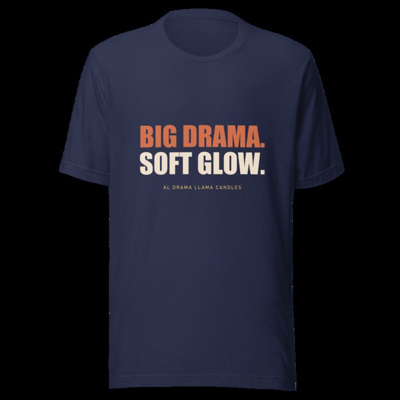 Al Drama Llama Big Drama Tee Navy