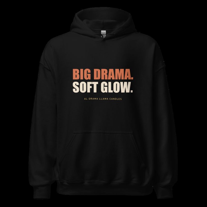 Al Drama Llama Big Drama Hoodie Black