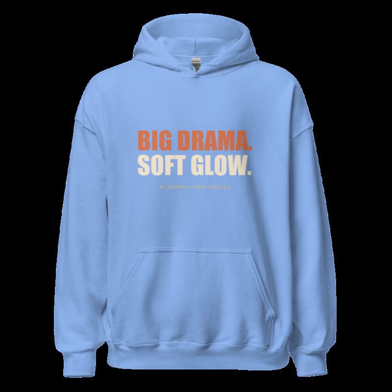 Al Drama Llama Big Drama Hoodie Carolina Blue