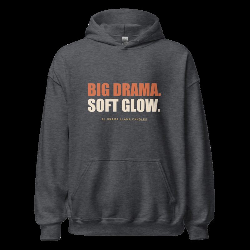 Al Drama Llama Big Drama Hoodie Dark Heather