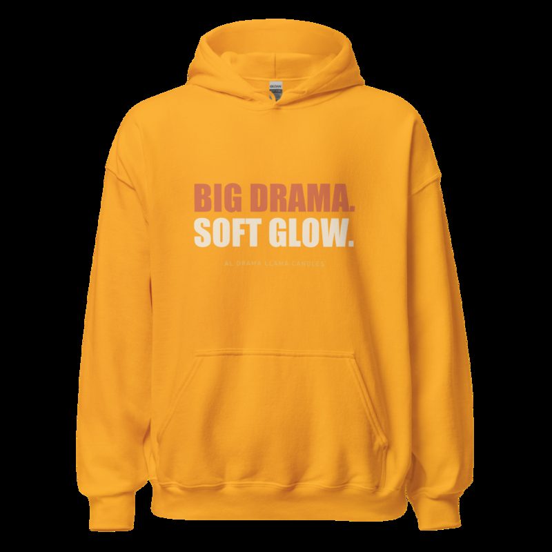 Al Drama Llama Big Drama Hoodie Gold
