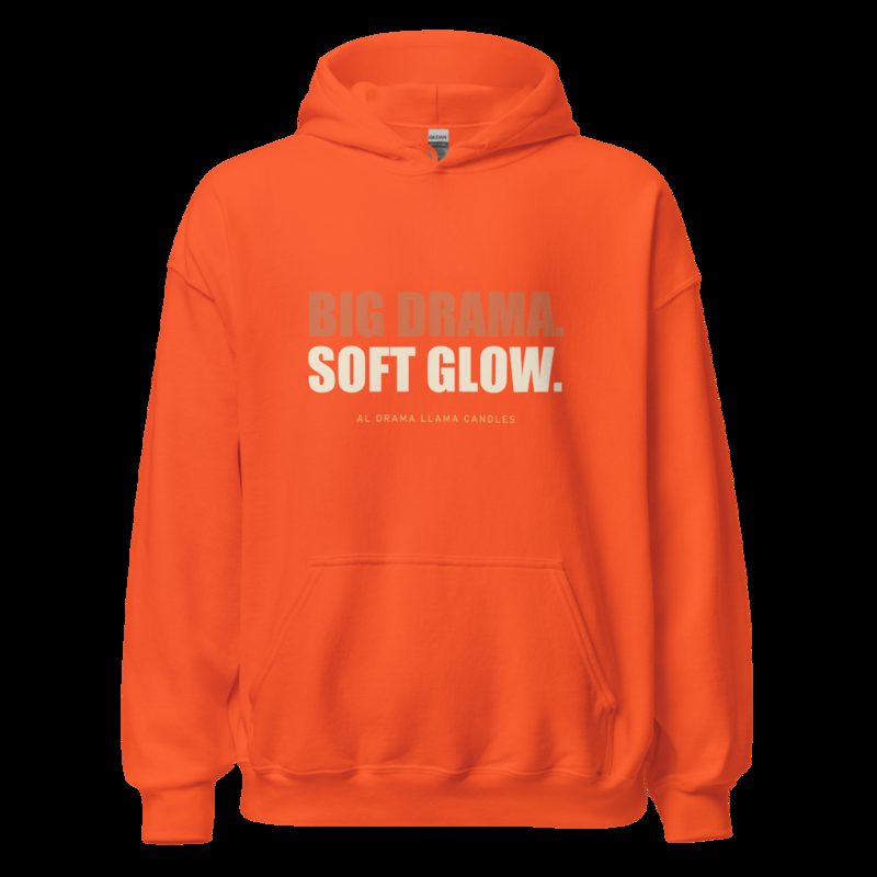 Al Drama Llama Big Drama Hoodie Orange