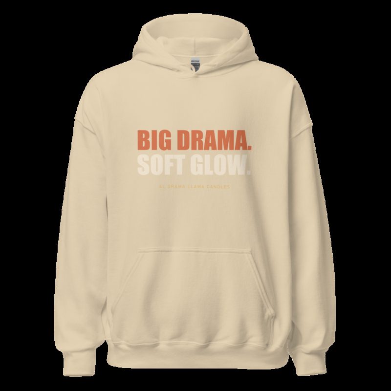 Al Drama Llama Big Drama Hoodie Sand
