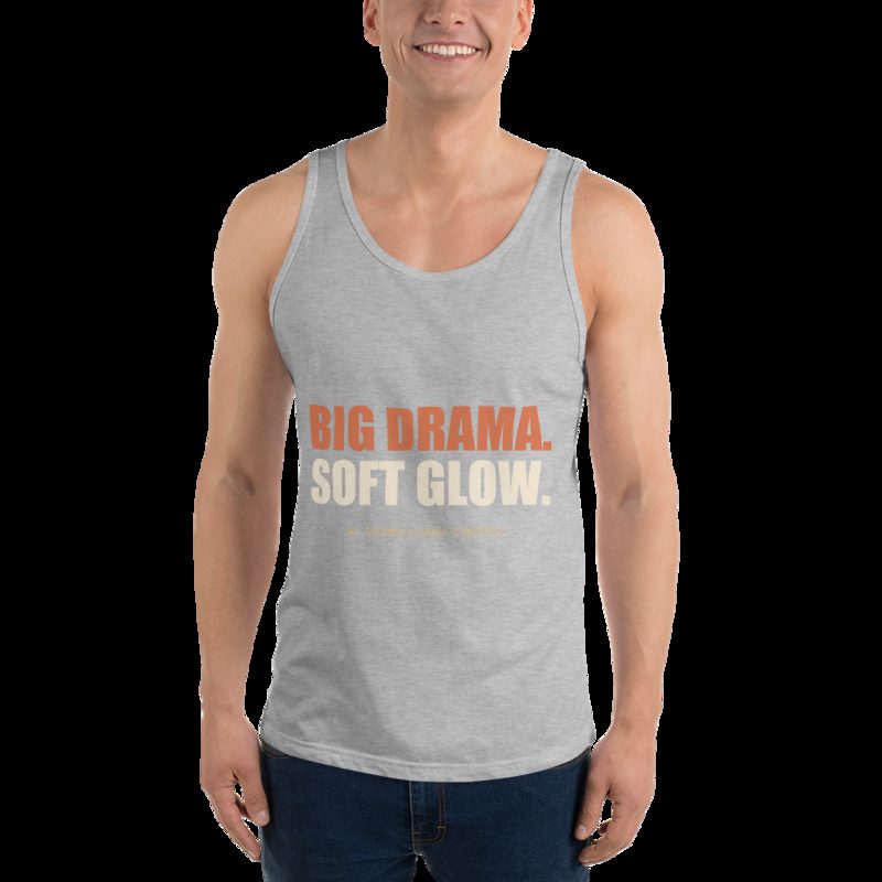 Al Drama Llama Big Drama Tank Athletic Heather