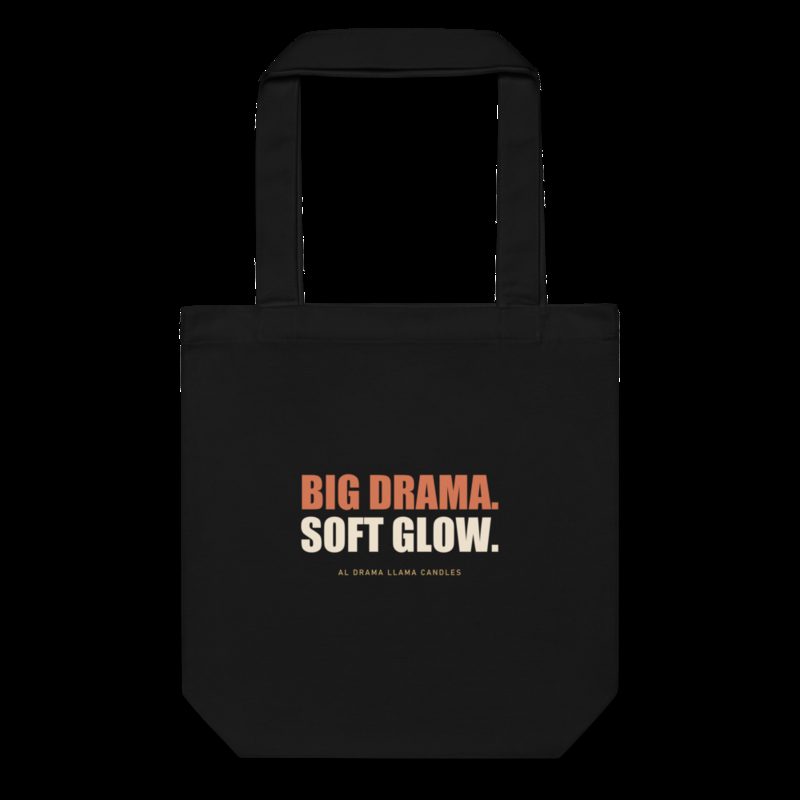 Al Drama Llama Big Drama Tote Bag Black