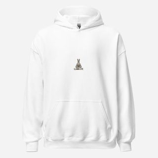 Al Drama Llama Llama-Ste Hoodie White