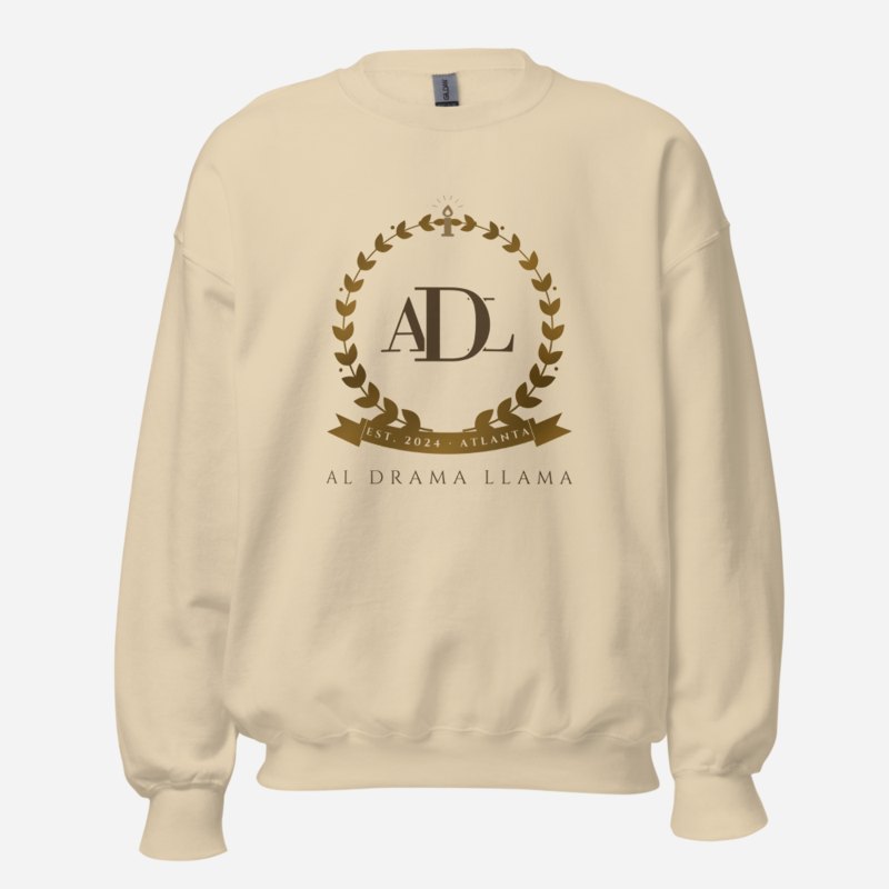 Al Drama Llama Maison Crest Sweatshirt