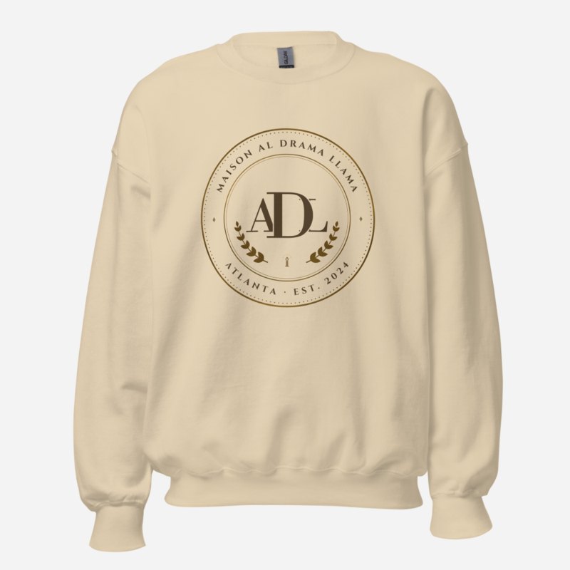 Al Drama Llama Maison Medallion Sweatshirt