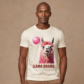 Al Drama Llama Llama Drama Bubblegum Tee AI model
