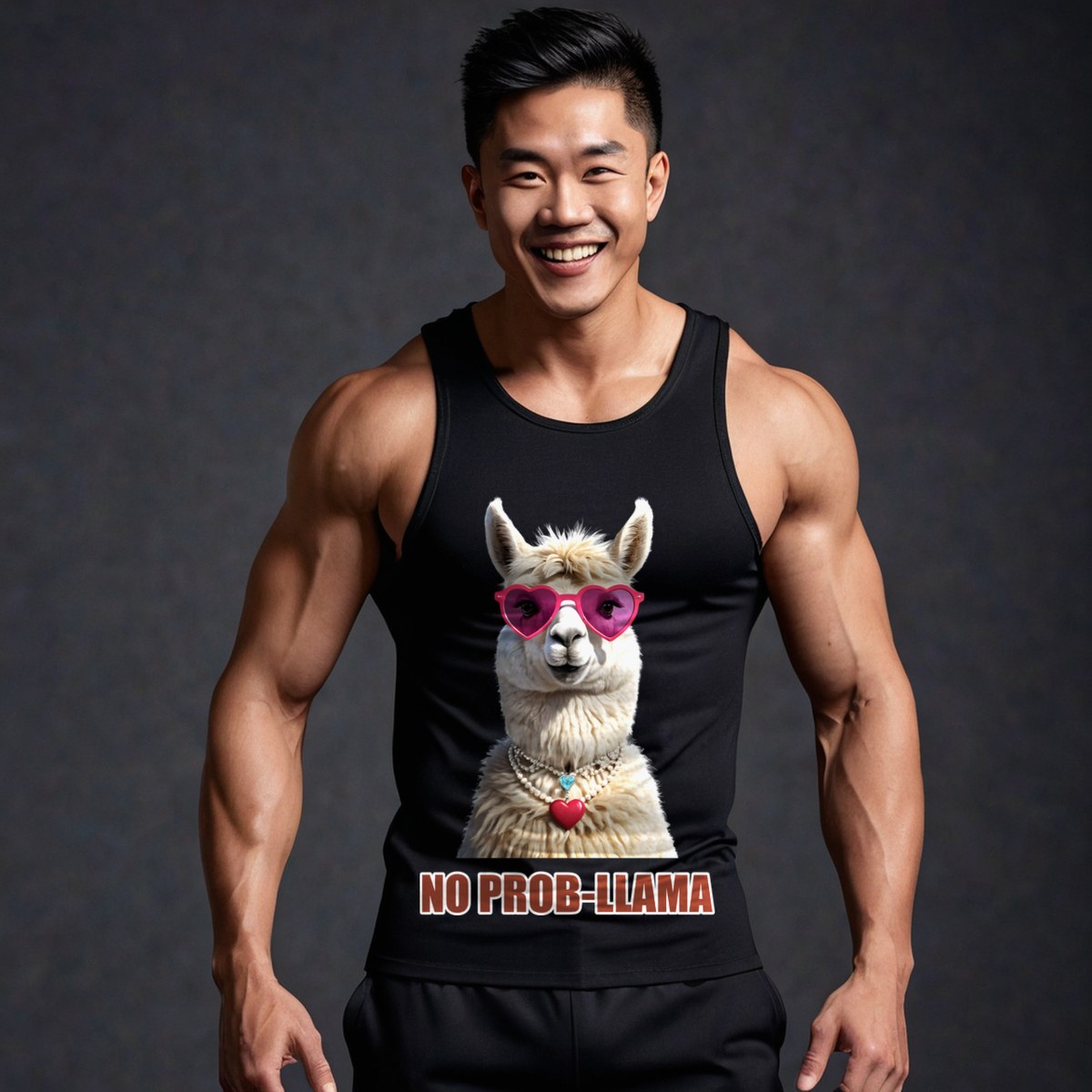 Al Drama Llama No Prob-Llama Pearls Tank