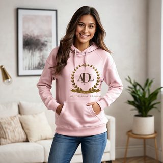 Al Drama Llama Maison Crest Hoodie AI model