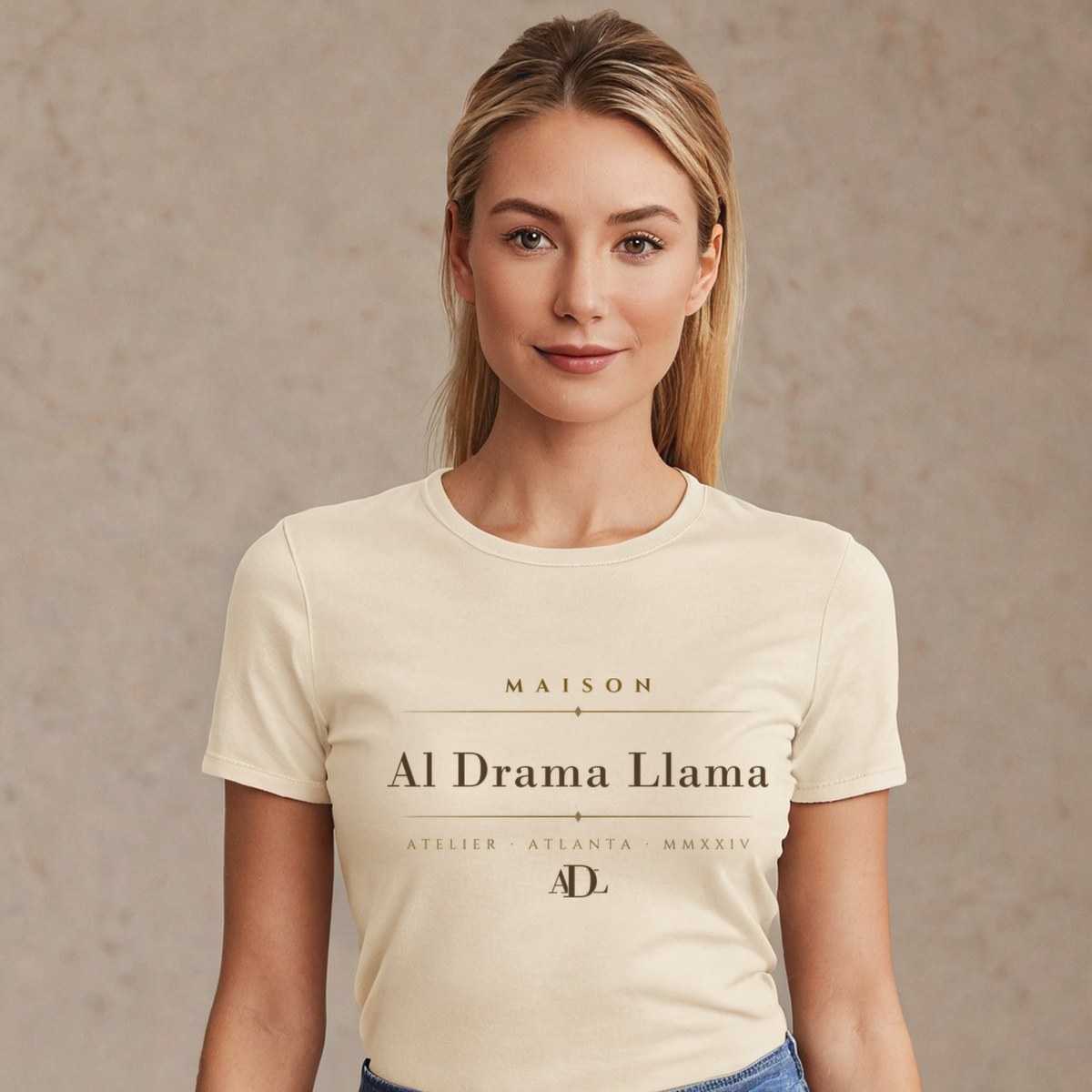 Al Drama Llama Maison Signature Tee