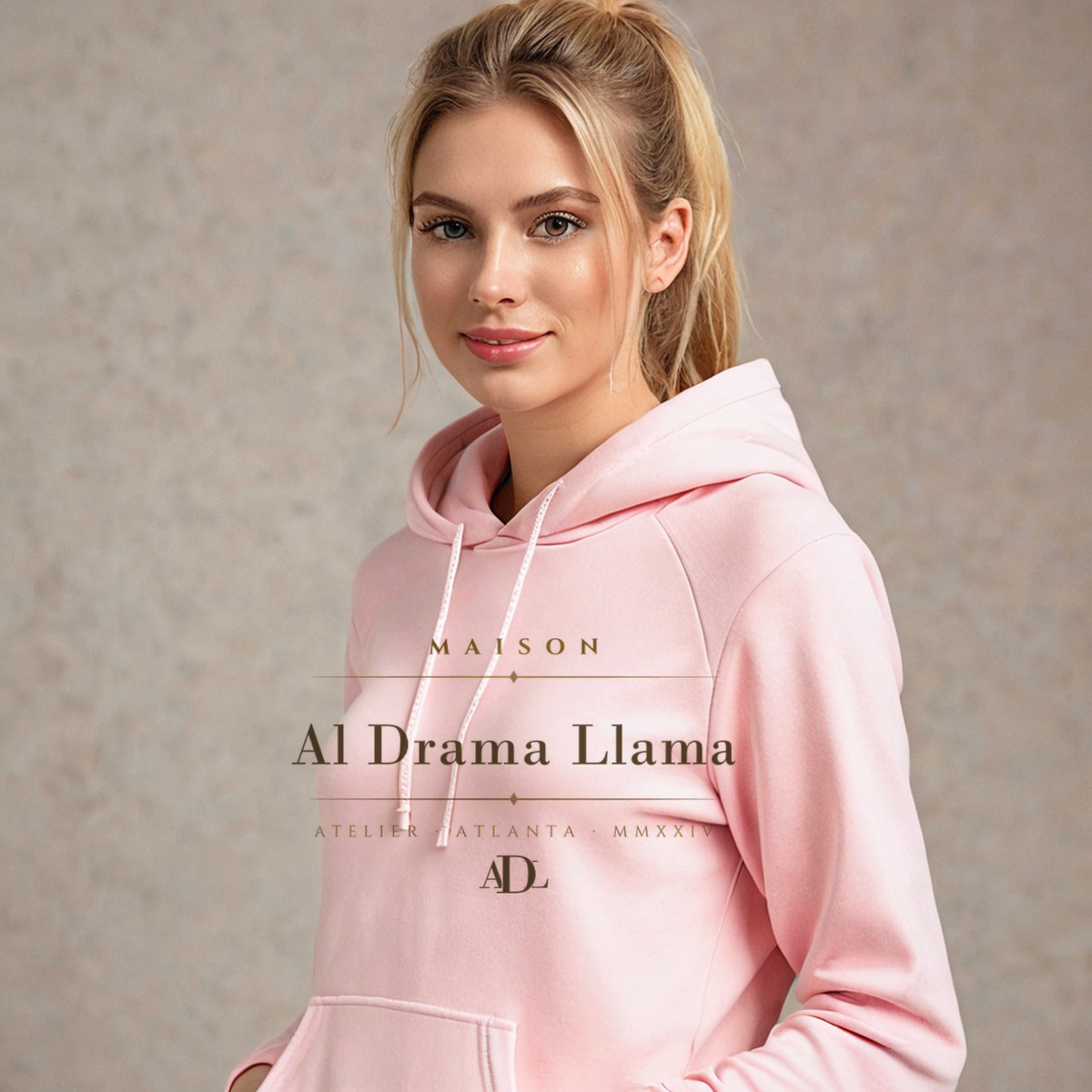 Al Drama Llama Maison Signature Hoodie