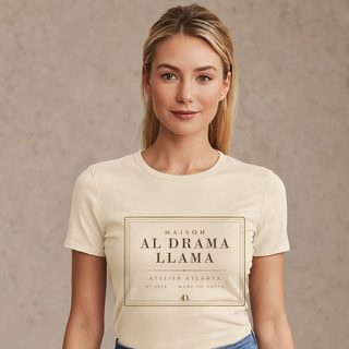 Al Drama Llama Maison Atelier Label Tee AI model